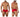 Trunk - Mens Jacquard Trunks Xtremen 91190 - S - Red - Xtremen_91190_Red_S - Xtremen - 2
