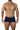 Trunk - Mens Jacquard Trunks Xtremen 91196 - S - Black - Xtremen_91196_Black_S - Xtremen - 11