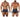 Trunk - Mens Jacquard Trunks Xtremen 91196 - S - Black - Xtremen_91196_Black_S - Xtremen - 19
