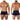 Trunk - Mens Jacquard Trunks Xtremen 91196 - S - Black - Xtremen_91196_Black_S - Xtremen - 10