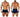 Trunk - Mens Jacquard Trunks Xtremen 91196 - S - Black - Xtremen_91196_Black_S - Xtremen - 10