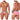 Bikini - Mens Jasper Bikini Xtremen 91161 - S - Pink - Xtremen_91161_Pink_S - Xtremen - 2