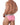 Bikini - Mens Jasper Bikini Xtremen 91161 - S - Pink - Xtremen - Malebasics