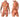 G - String - Mens Jock G - String CandyMan 99762 - S/M - Nude - CandyMan_99762_Nude_S/M - CandyMan - 2