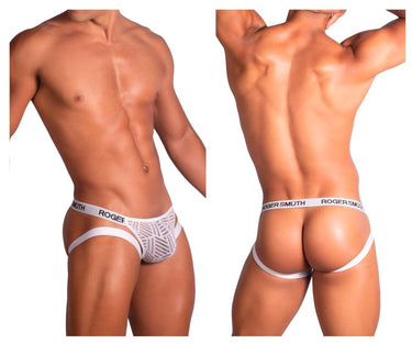Mens Jockstrap Roger Smuth RS071 - Roger Smuth_RS071_White_S - 2