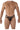 Bikini - Mens Lace and Chain Bikini CandyMan 99598 - S/M - Black - CandyMan_99598_Black_S/M - CandyMan - 1