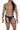 Thong - Mens Lace Garter Thongs CandyMan 99803 - S/M - Black - CandyMan_99803_Black_S/M - CandyMan - 1
