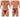 Bikini - Mens Lace Heart Bikini CandyMan 99579 - S/M - Burgundy - CandyMan_99579_Burgundy_S/M - CandyMan - 2