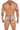 Jockstrap - Mens Lace Jockstrap Xtremen 91118 - S - Rosewood - Xtremen_91118_Rosewood_S - Xtremen - 3