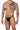 Thong - Mens Lace Thongs Xtremen 91120 - S - Black - Xtremen_91120_Black_S - Xtremen - 4