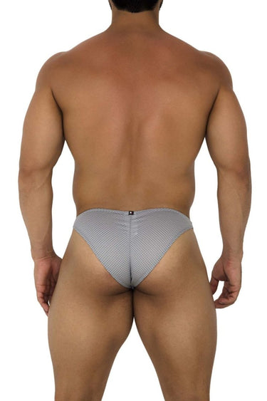 Bikini - Mens Mesh Bikini Xtremen 91186 - S - Gray - Xtremen_91186_Gray_S - Xtremen - 3
