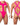 Bodysuit - Mens Mesh Bodysuit CandyMan 99643 - S/M - Hot Pink - CandyMan_99643_Hot Pink_S/M - CandyMan - 2