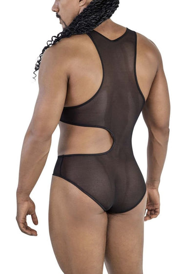 Mens Mesh Bodysuit CandyMan 99788 - CandyMan_99788_Black_S/M - 3