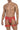 Outfit - Mens Mesh Garter Outfit CandyMan 99806 - S/M - Red - CandyMan_99806_Red_S/M - CandyMan - 1