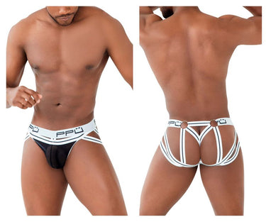 Jockstrap - Mens Mesh Jockstrap PPU 2305 - S - White - PPU_2305_White_S - PPU - 2