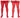 Thigh Highs - Mens Mesh Thigh Highs CandyMan 99533 - Only Size - Red - CandyMan_99533_Red_Only Size - CandyMan - 1