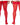 Thigh Highs - Mens Mesh Thigh Highs CandyMan 99533 - Only Size - Red - CandyMan_99533_Red_Only Size - CandyMan - 1