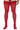 Thigh Highs - Mens Mesh Thigh Highs CandyMan 99533 - Only Size - Red - CandyMan_99533_Red_Only Size - CandyMan - 2