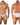 Bikini - Mens Microfiber Bikini Xtremen 91183 - S - Pink - Xtremen - Malebasics