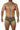 Trunk - Mens Microfiber Trunks Xtremen 91175 - S - Green - Xtremen_91175_Green_S - Xtremen - 1