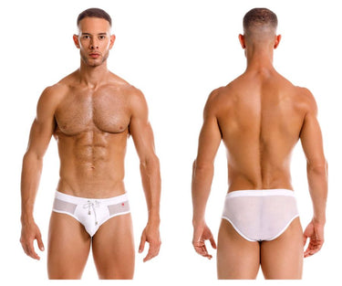 Mens Mystic Swim Briefs JOR 2193 - JOR_2193_White_S - 2