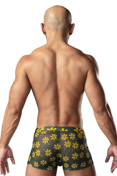 Trunk - Mens Petal Power Pouch Short Male Power 145 - 285 - S - Daisy Print - Male Power_145 - 285_Daisy Print_S - Male Power - 3