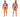 Athletic Pants - Mens PIK Sonar Athletic Pants Pikante 1271 - S - Orange - Pikante_1271_Orange_S - Pikante - 2