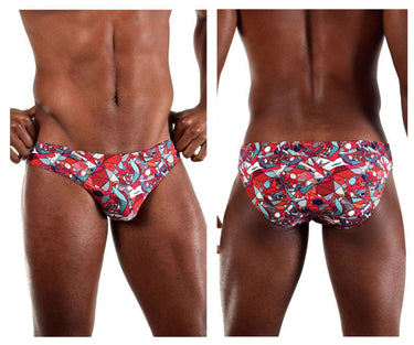 Bikini - Mens Pop Art Bikini Doreanse 1243 - PRN - S - Printed - Doreanse_1243 - PRN_Printed_S - Doreanse - 2