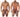 Trunk - Mens Printed Trunks Xtremen 91170 - S - Fire - Xtremen_91170_Fire_S - Xtremen - 2
