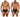 Trunk - Mens Printed Trunks Xtremen 91193 - S - Pumpkins - Xtremen_91193_Pumpkins_S - Xtremen - 2