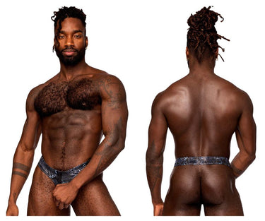 Mens S - naked Power Sock Male Power 334 - 282 - Male Power_334 - 282_Black - Blue_S/M - 2