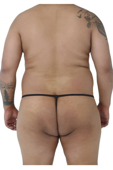 Mens Thongs CandyMan 9586X - CandyMan_9586X_Black_1 - 2XL - 3