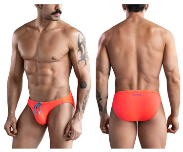 Mens Vivo Swim Briefs Clever 1735 - Clever_1735_Orange_S - 2