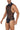Bodysuit - Mens Work - N - Play Bodysuit CandyMan 99720 - S/M - Black - CandyMan_99720_Black_S/M - CandyMan - 4