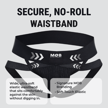 Men's X Jockstrap-MBL111-Black-S-2