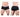 Mens X4D Trunks ErgoWear - X4D_Trunks_Black_S - 1