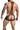 Singlet - MOB Singlet - Lace Black Red - S - MOB Eroticwear - Malebasics
