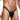 Thong - MOB Y Buns Thong - Black - S - MBL52 - Black - S - MOB Eroticwear - 12