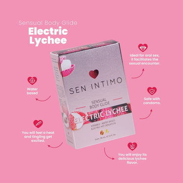 Sensual body glide Electric Lychee 30 ML - SISBGELY30 - 2