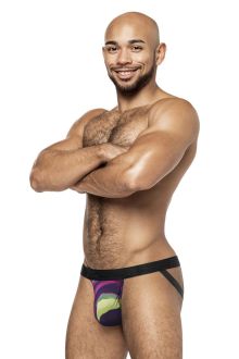 Male Power 352-278 Galactic Strappy Ring Jock