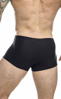 Men's Cheeky Boxer Thong Printed Skimpy Underwar Hipster Bikini 1/3 Rear  Bottoms